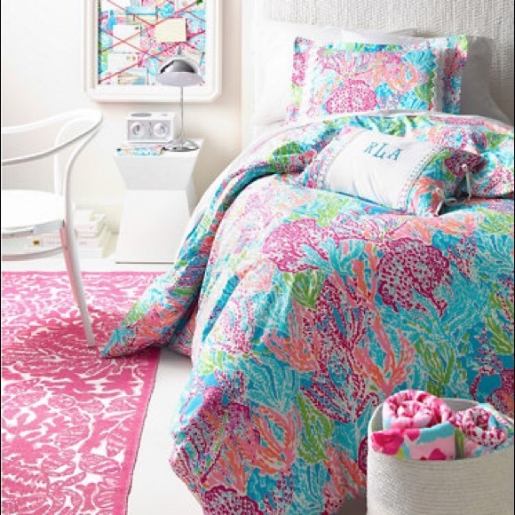 Lilly Pulitzer Other - Lilly Pulitzer Full/Queen Duvet w/ 2 shams 💗💗